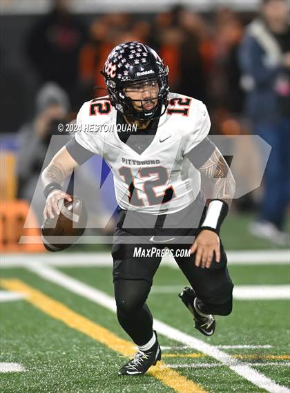 Thumbnail 3 in Lincoln vs. Pittsburg (CIF State D1AA Final) photogallery.