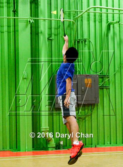 Thumbnail 2 in Almont League Badminton Finals photogallery.