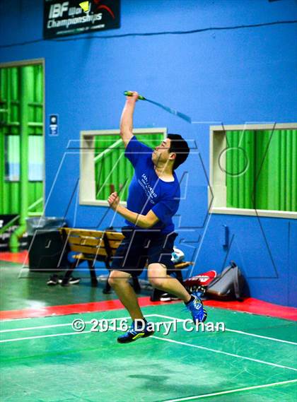 Thumbnail 3 in Almont League Badminton Finals photogallery.