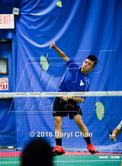 Thumbnail 1 in Almont League Badminton Finals photogallery.