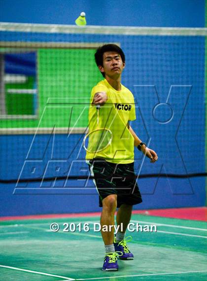Thumbnail 2 in Almont League Badminton Finals photogallery.