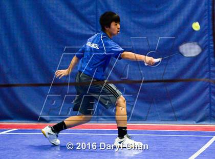 Thumbnail 1 in Almont League Badminton Finals photogallery.