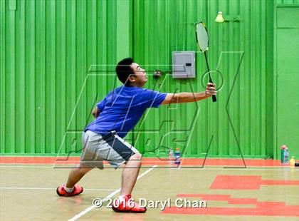 Thumbnail 2 in Almont League Badminton Finals photogallery.