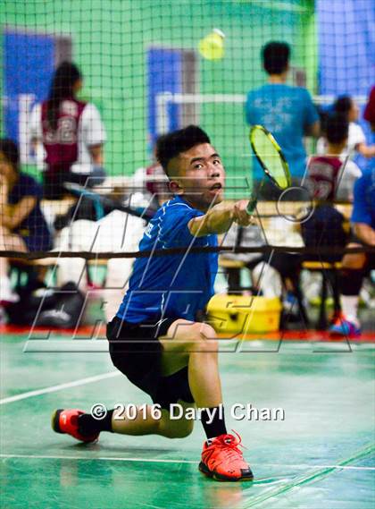 Thumbnail 3 in Almont League Badminton Finals photogallery.