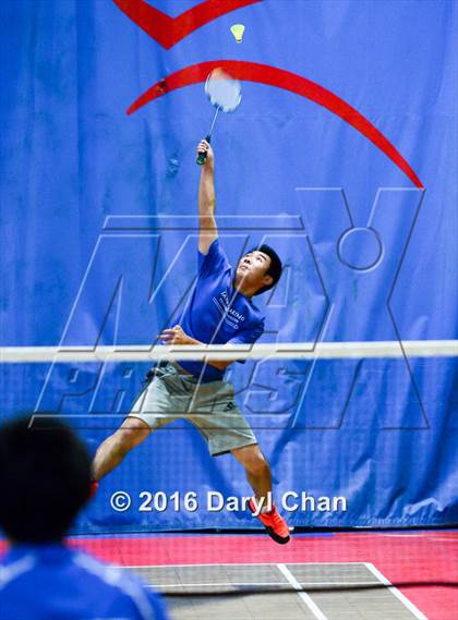 Thumbnail 1 in Almont League Badminton Finals photogallery.