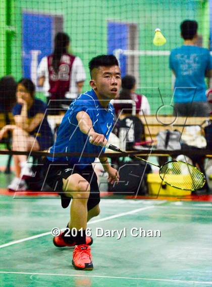 Thumbnail 2 in Almont League Badminton Finals photogallery.