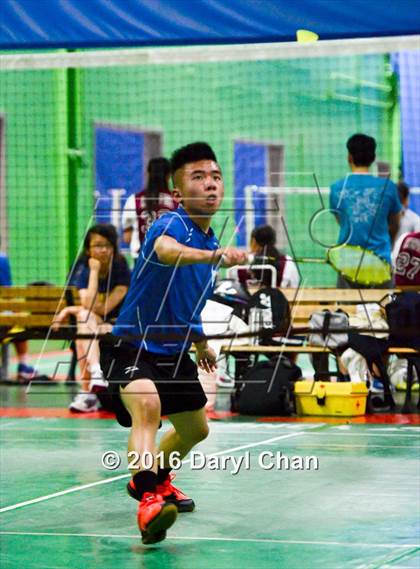 Thumbnail 1 in Almont League Badminton Finals photogallery.