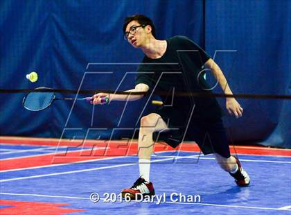 Thumbnail 2 in Almont League Badminton Finals photogallery.