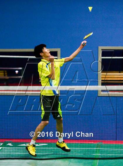 Thumbnail 2 in Almont League Badminton Finals photogallery.