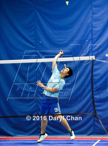 Thumbnail 1 in Almont League Badminton Finals photogallery.