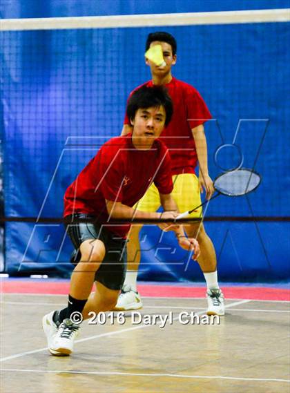 Thumbnail 2 in Almont League Badminton Finals photogallery.