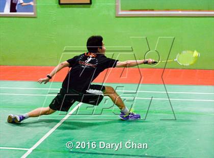 Thumbnail 2 in Almont League Badminton Finals photogallery.