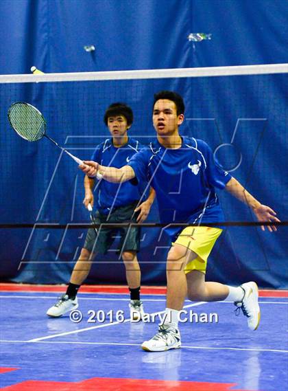 Thumbnail 1 in Almont League Badminton Finals photogallery.