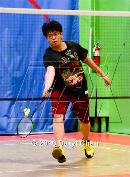 Thumbnail 2 in Almont League Badminton Finals photogallery.