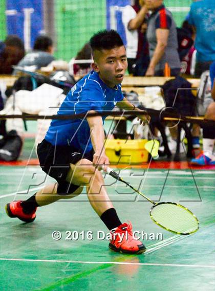 Thumbnail 1 in Almont League Badminton Finals photogallery.