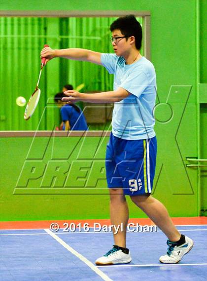 Thumbnail 1 in Almont League Badminton Finals photogallery.