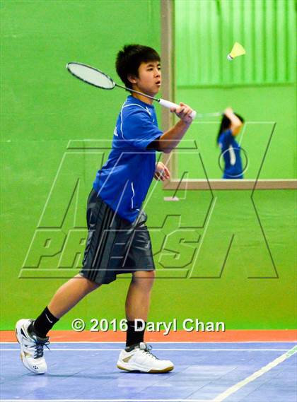 Thumbnail 1 in Almont League Badminton Finals photogallery.