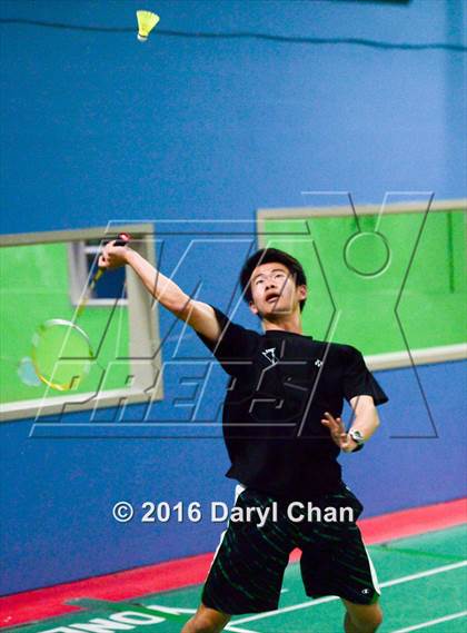 Thumbnail 1 in Almont League Badminton Finals photogallery.