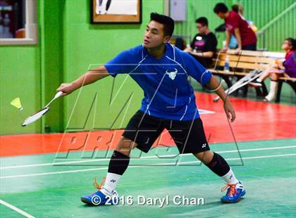 Thumbnail 2 in Almont League Badminton Finals photogallery.
