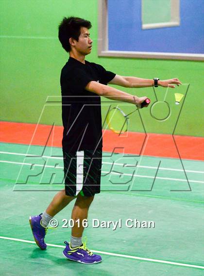 Thumbnail 2 in Almont League Badminton Finals photogallery.