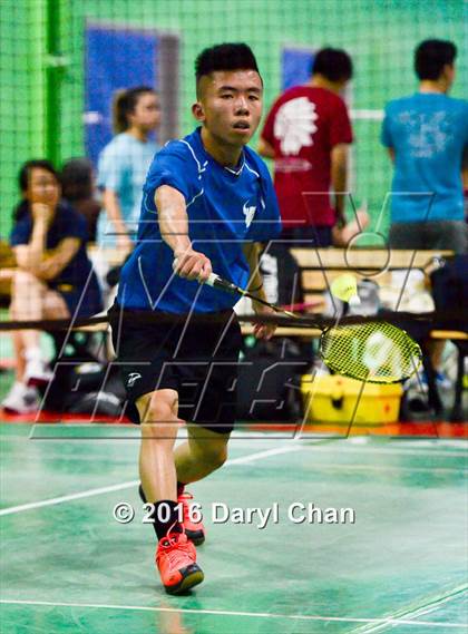 Thumbnail 1 in Almont League Badminton Finals photogallery.