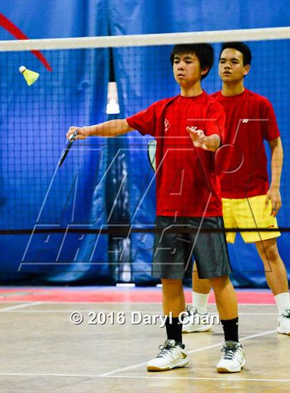 Thumbnail 1 in Almont League Badminton Finals photogallery.