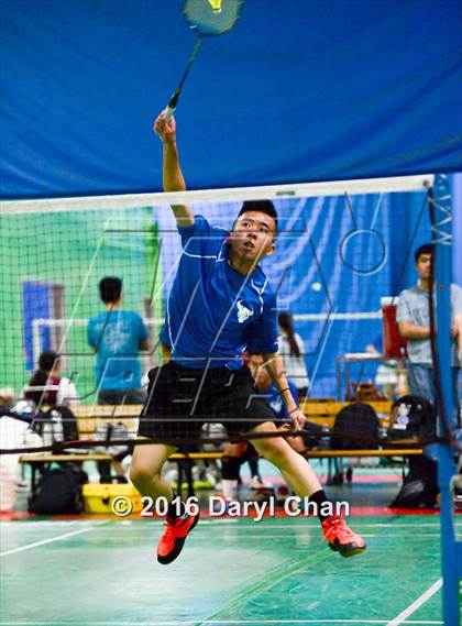 Thumbnail 2 in Almont League Badminton Finals photogallery.