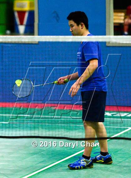 Thumbnail 1 in Almont League Badminton Finals photogallery.