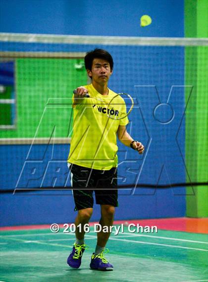 Thumbnail 1 in Almont League Badminton Finals photogallery.