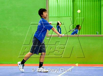 Thumbnail 2 in Almont League Badminton Finals photogallery.