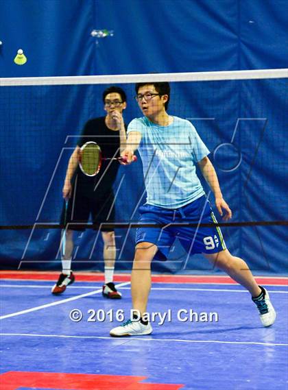 Thumbnail 3 in Almont League Badminton Finals photogallery.