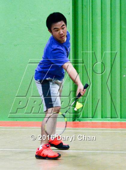 Thumbnail 2 in Almont League Badminton Finals photogallery.