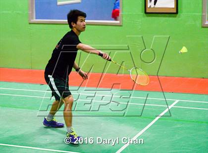 Thumbnail 1 in Almont League Badminton Finals photogallery.