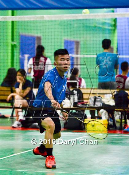 Thumbnail 3 in Almont League Badminton Finals photogallery.
