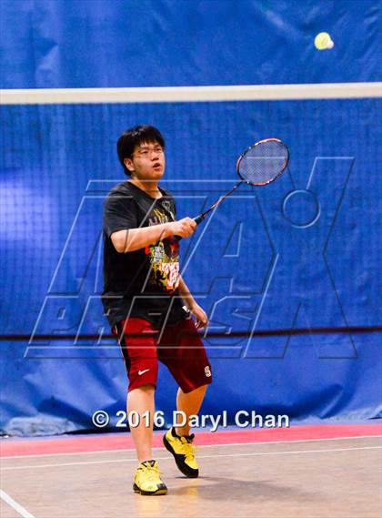 Thumbnail 2 in Almont League Badminton Finals photogallery.