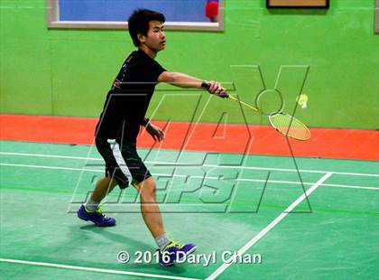 Thumbnail 2 in Almont League Badminton Finals photogallery.