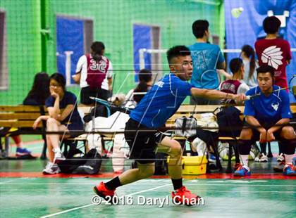 Thumbnail 1 in Almont League Badminton Finals photogallery.