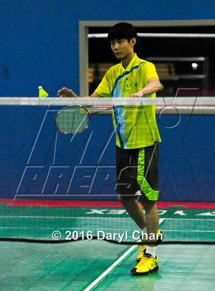 Thumbnail 1 in Almont League Badminton Finals photogallery.