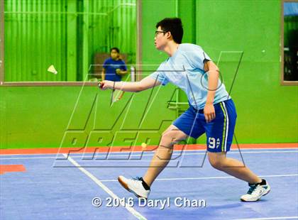 Thumbnail 2 in Almont League Badminton Finals photogallery.