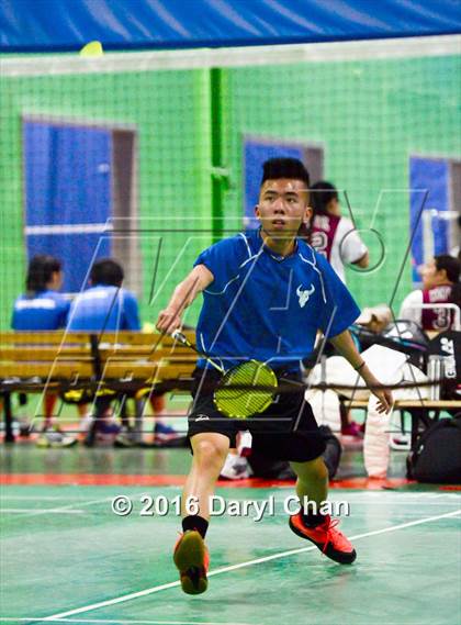 Thumbnail 1 in Almont League Badminton Finals photogallery.