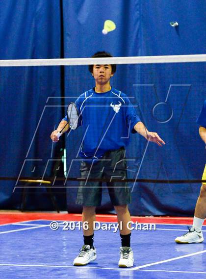 Thumbnail 2 in Almont League Badminton Finals photogallery.