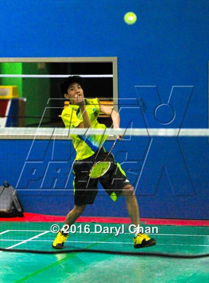 Thumbnail 1 in Almont League Badminton Finals photogallery.
