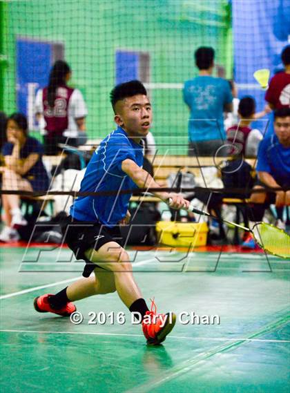 Thumbnail 2 in Almont League Badminton Finals photogallery.