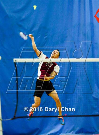 Thumbnail 2 in Almont League Badminton Finals photogallery.