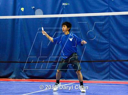 Thumbnail 1 in Almont League Badminton Finals photogallery.
