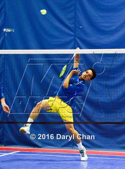 Thumbnail 3 in Almont League Badminton Finals photogallery.