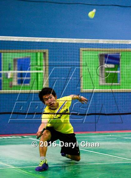Thumbnail 1 in Almont League Badminton Finals photogallery.