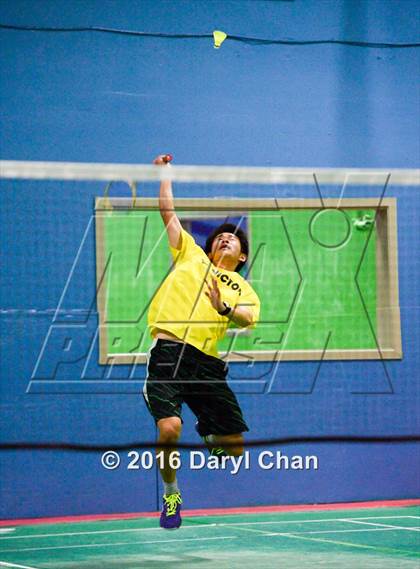 Thumbnail 1 in Almont League Badminton Finals photogallery.