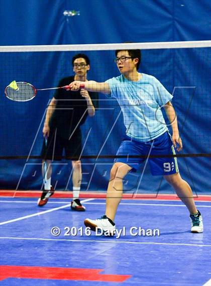 Thumbnail 2 in Almont League Badminton Finals photogallery.