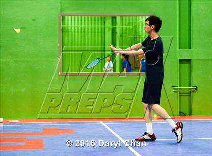 Thumbnail 1 in Almont League Badminton Finals photogallery.